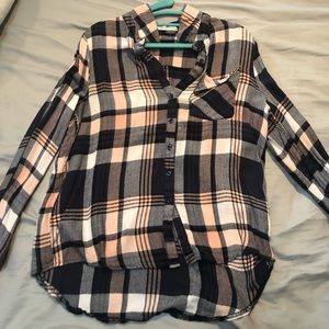 Large size flannel